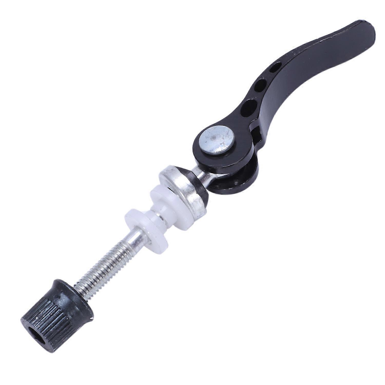 Black Bicycle quick release seat post clamp binder 6 x 55mm rod