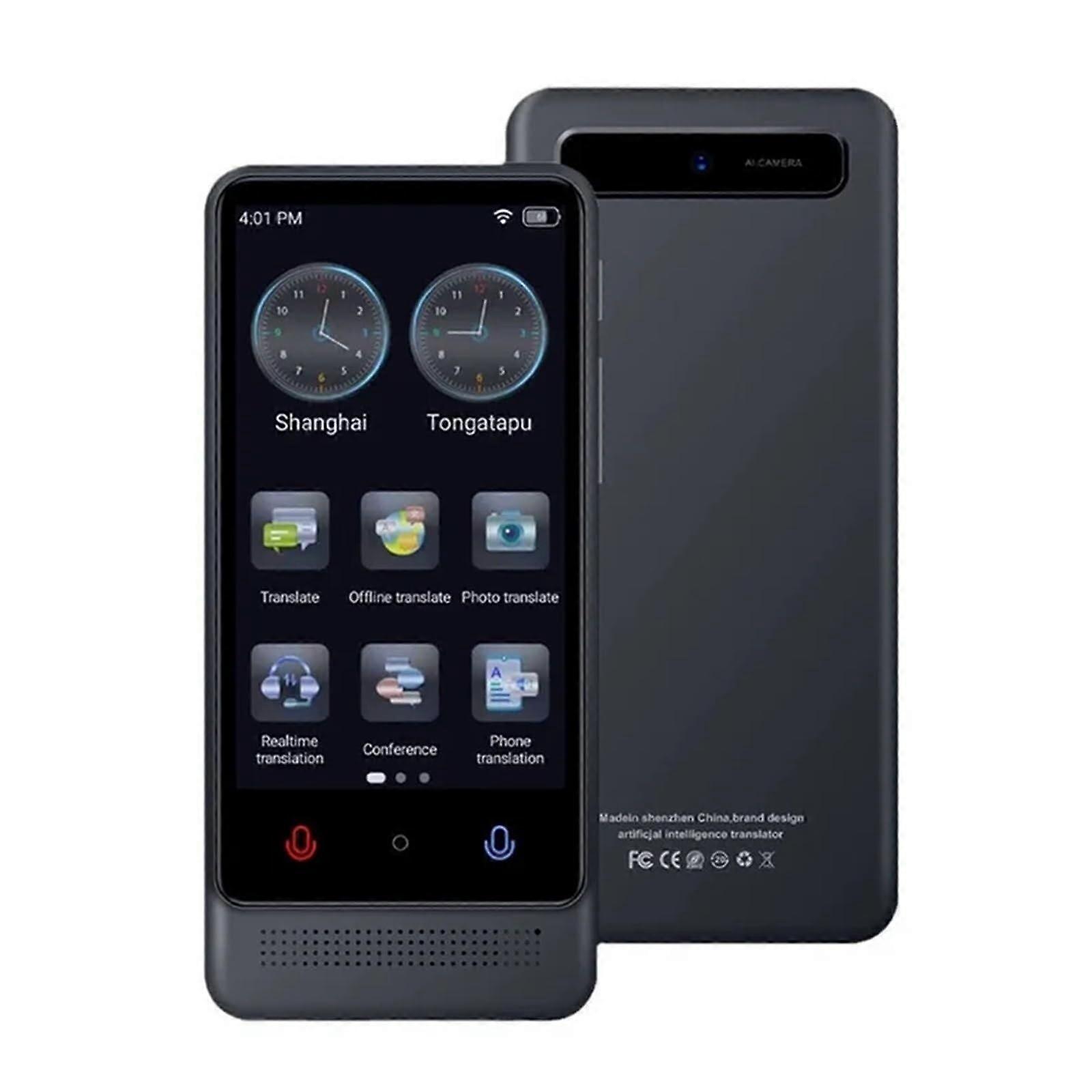 Voice Translator Device with RealTime 137 Languages, Offline Cantonese, Compact Size for Travel and Business