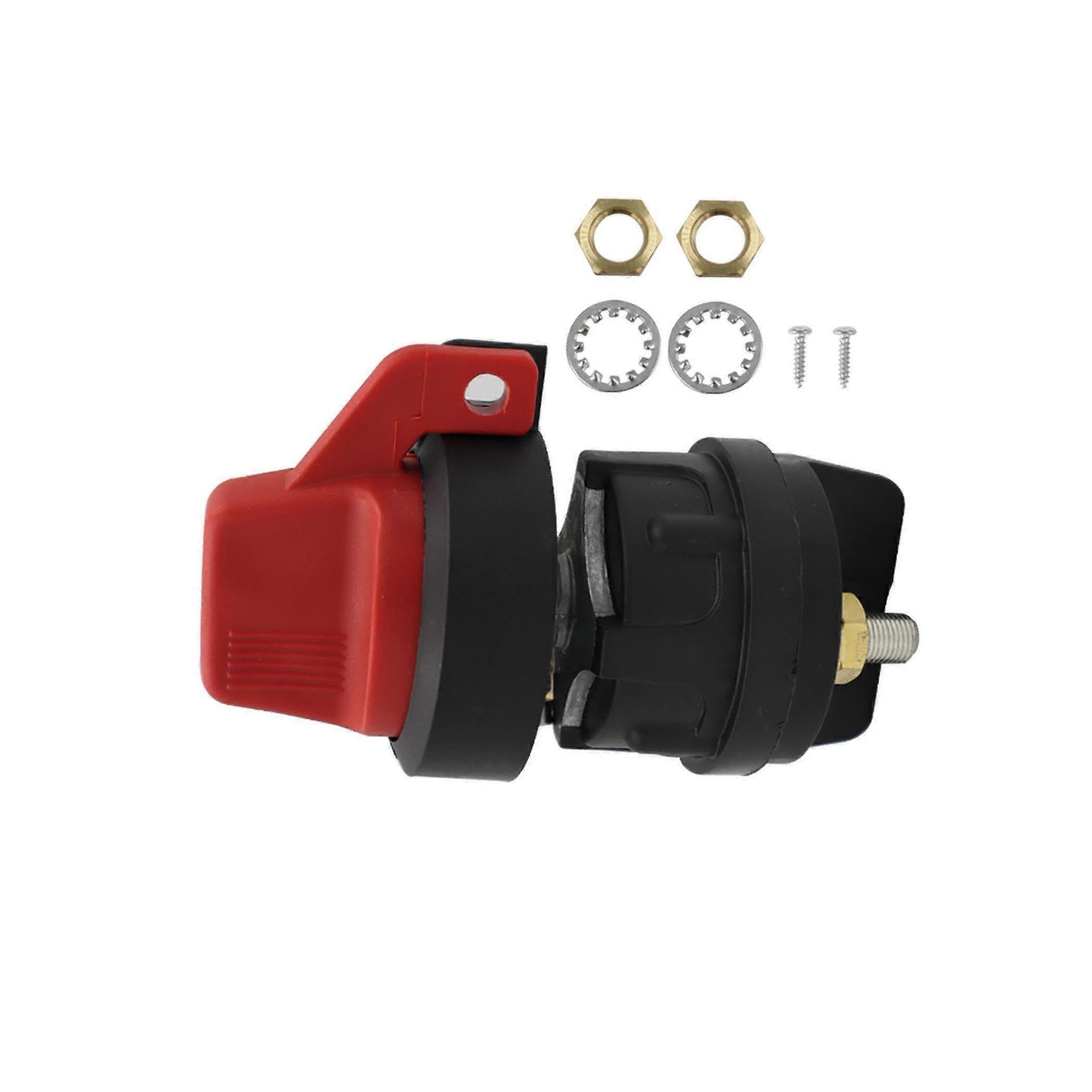 Heavy Duty 12V 300A Battery Disconnect Switch with  Amperage Capacity and Theft Prevention