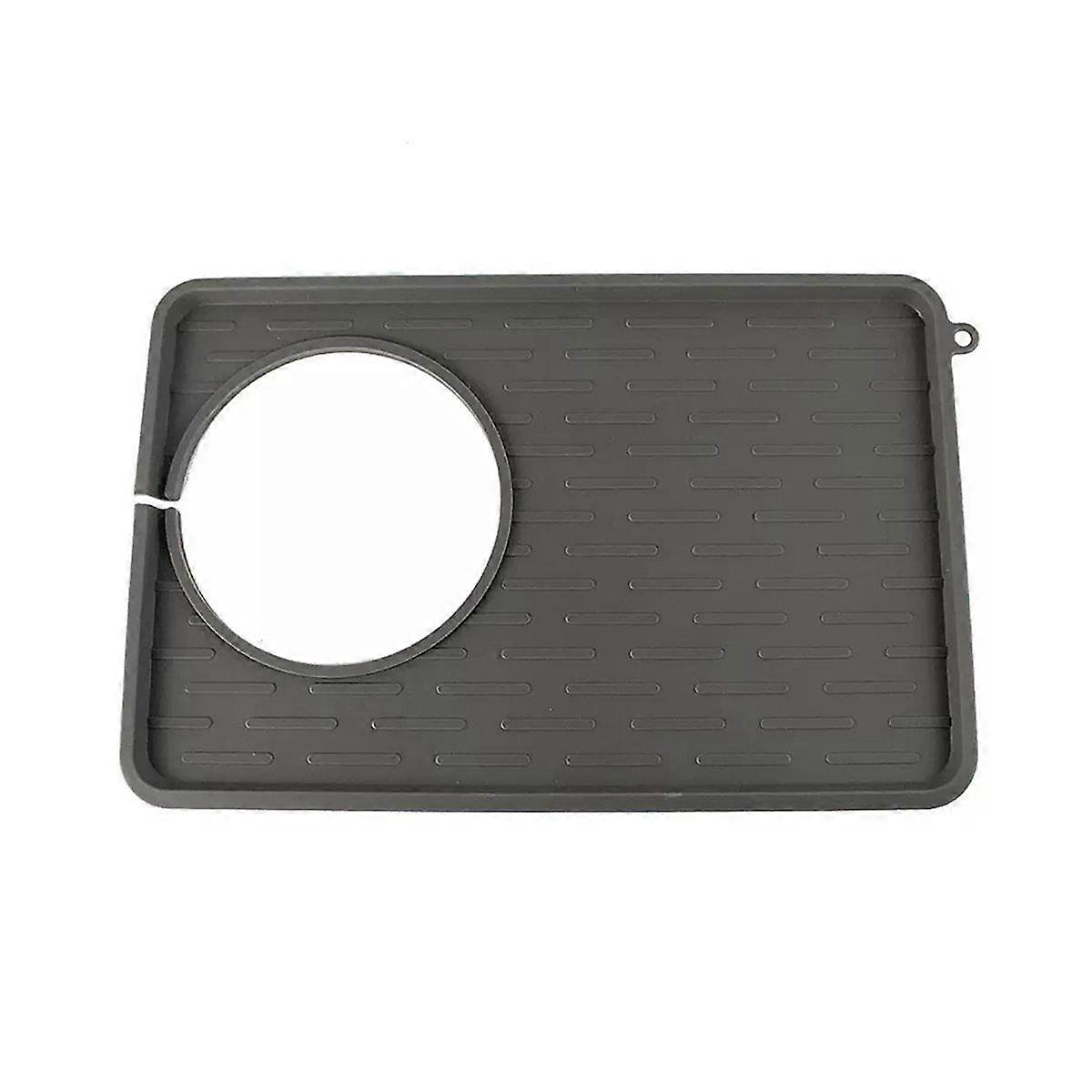 Silicone Coffee Machine Mat for 870/880 - Holds Portafilter & Dosing Tool, Dust-Proof Coating