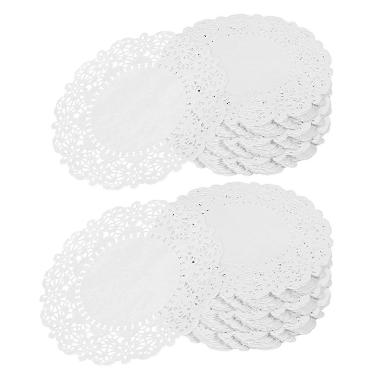 280 Sheets Round Baking Parchment Paper Greaseproof OilAbsorb Disposable for Cakes and Snacks