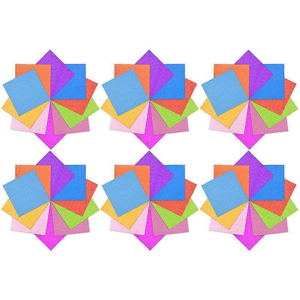 300Pcs Origami Papers Square Folding Papers Handicraft Papers DIY Papers