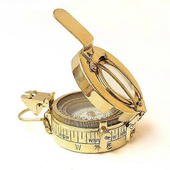 Marine Brass  Handmade  Pocket  Maritime Sailor Ship   Compass