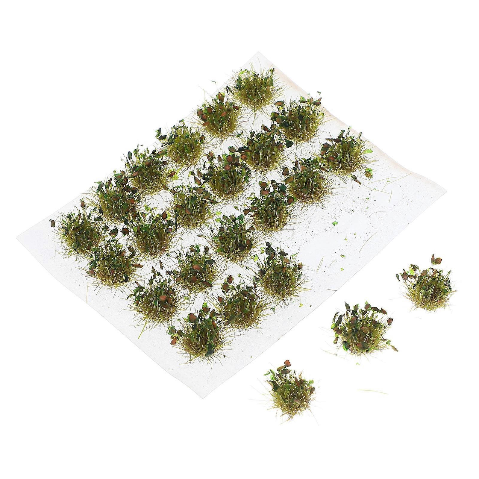 Miniature Grass Tufts for Model Train Landscape with High Realism 1 Box