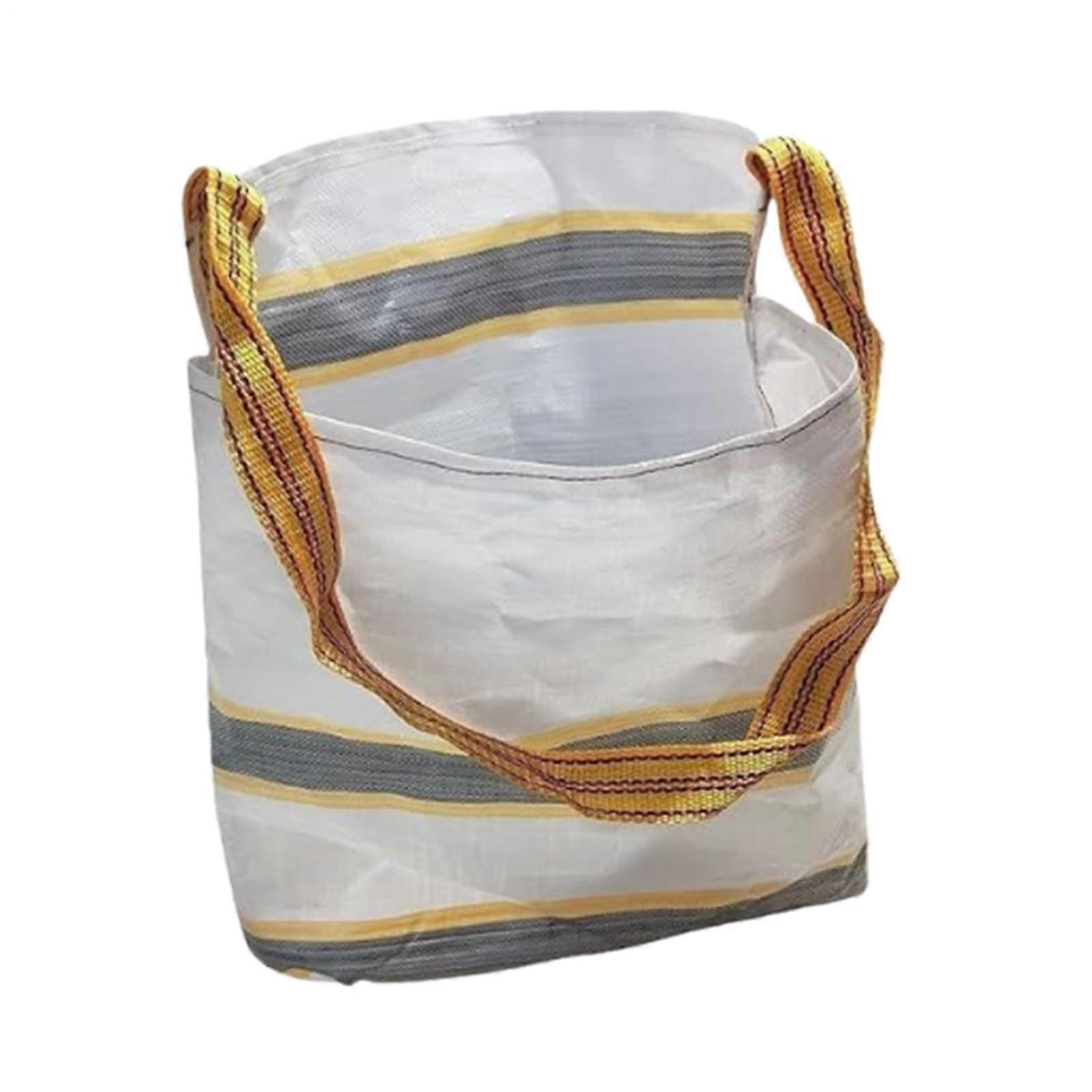 Waterproof Fruit Picking Bag with Adjustable Shoulder Strap, Foldable Harvesting Apron for Garden