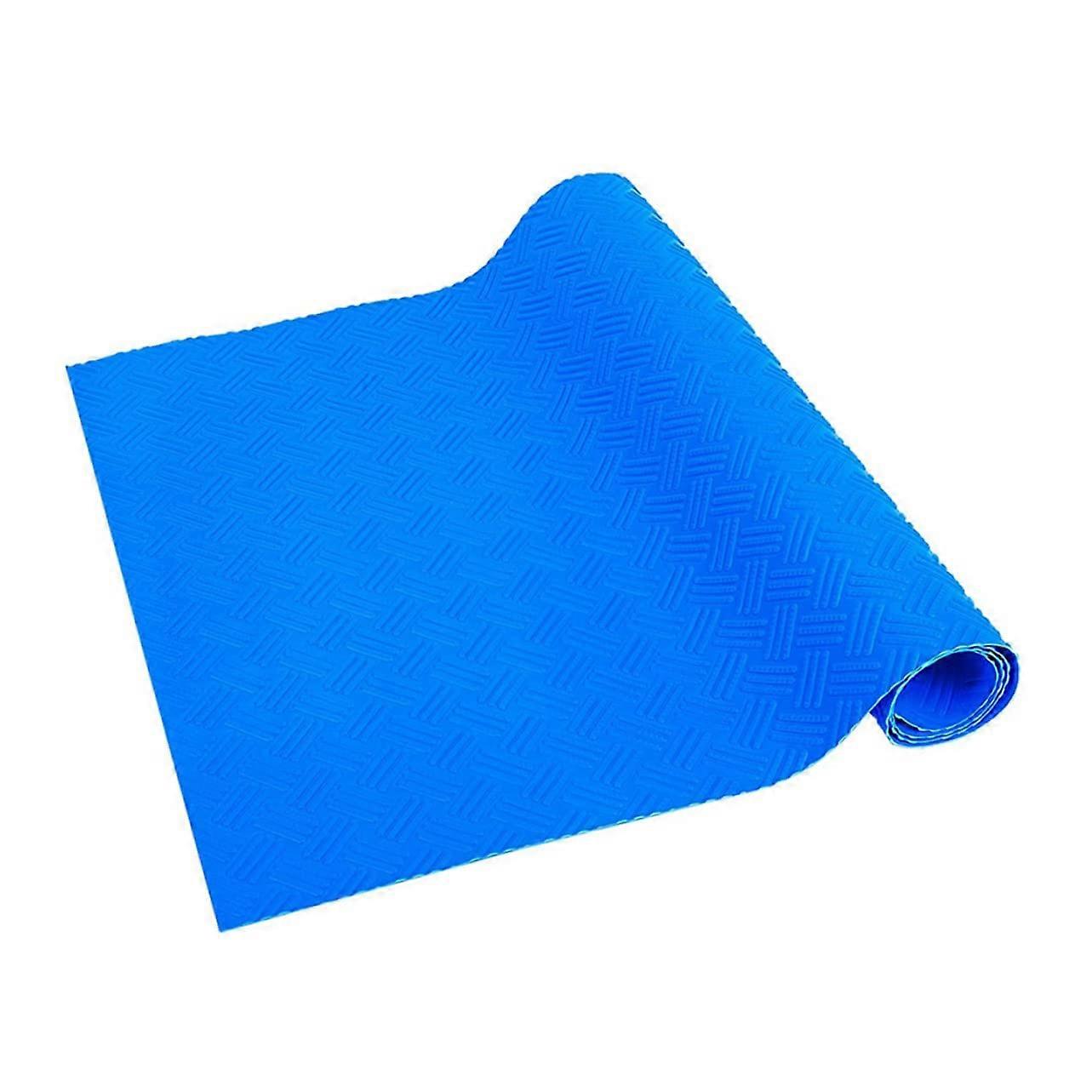 NonSlip Pool Ladder Mat with Wave Pattern Protects Floor for Above Ground Swimming Pools