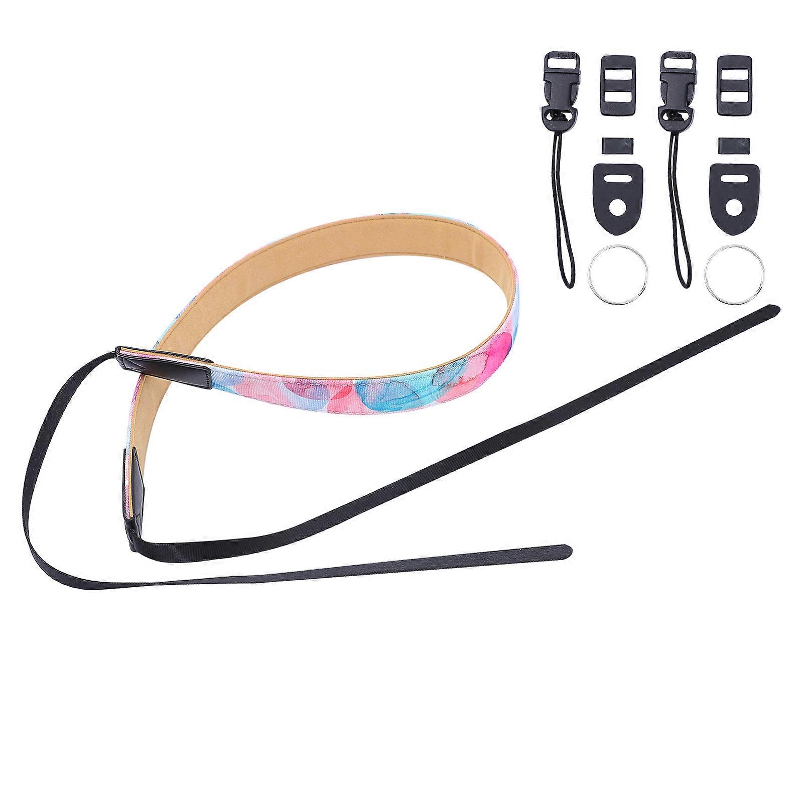 Camera Sling Strap Accessory Bright Color High-Grade Material Outdoor Use 1Set