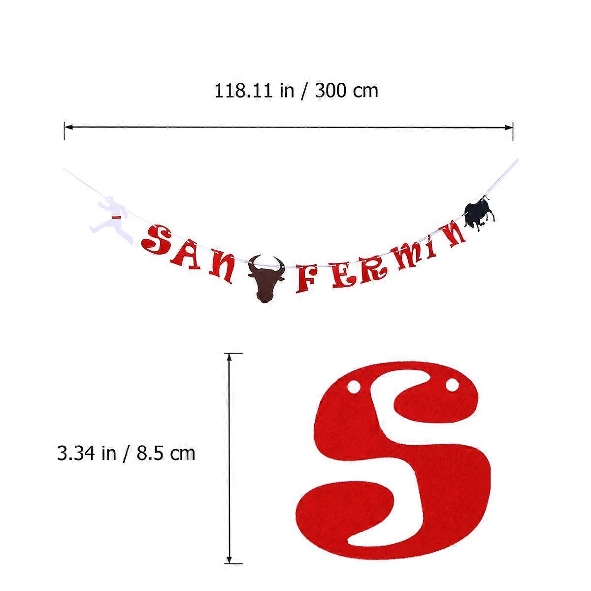 San Pull Flag for Party Decorations and Ornaments