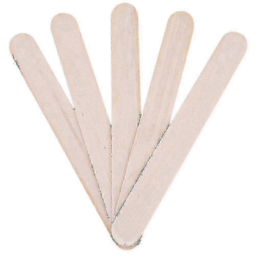 2025 100x Wooden Spatula for Children Crafting