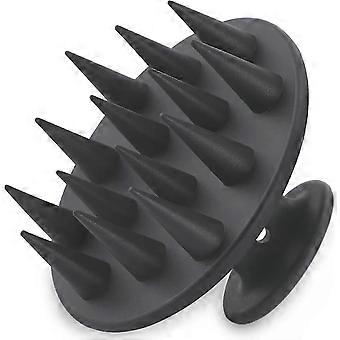 One-piece Silicone Scalp Massager Shampoo Brush With Long & Stiff Teeth, Shower Hair Scrubber Scalp Exfoliator Compatible Dandruff Removal And Hair Gr