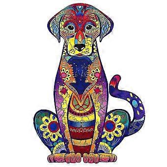 103 Pieces Wooden Jigsaw Puzzles Unique Animal Shaped Puzzles Wood Puzzles Adult Kids Gift 25-26