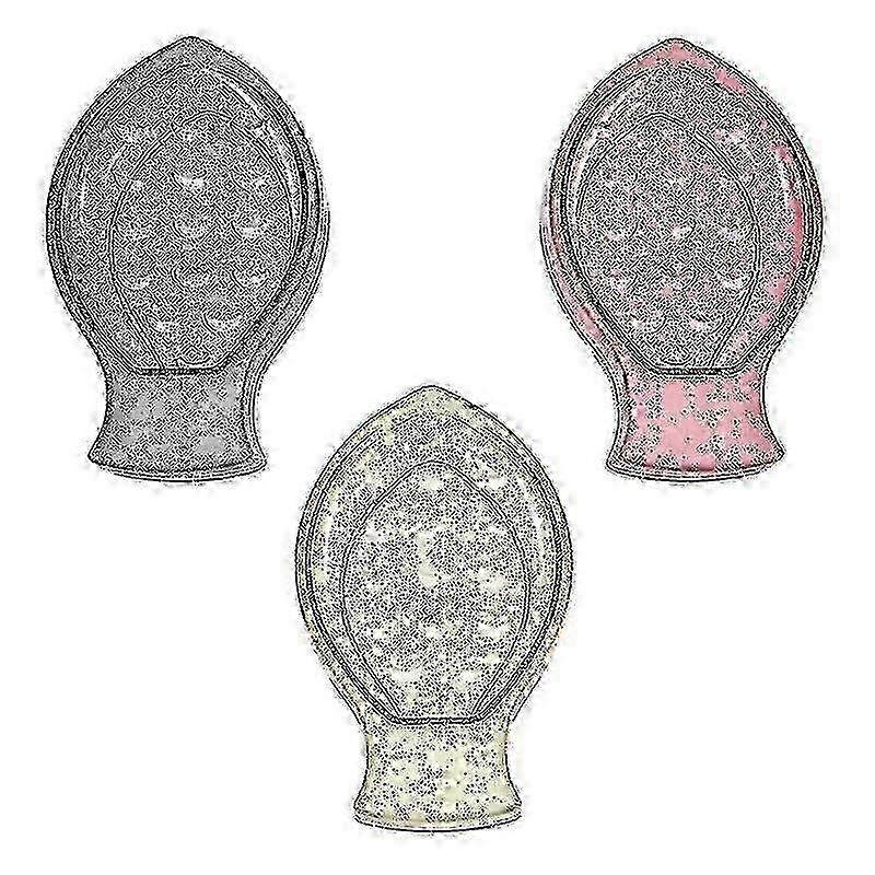 2025 3pcs Soap Dishes, Creative Cartoon Soap Dish