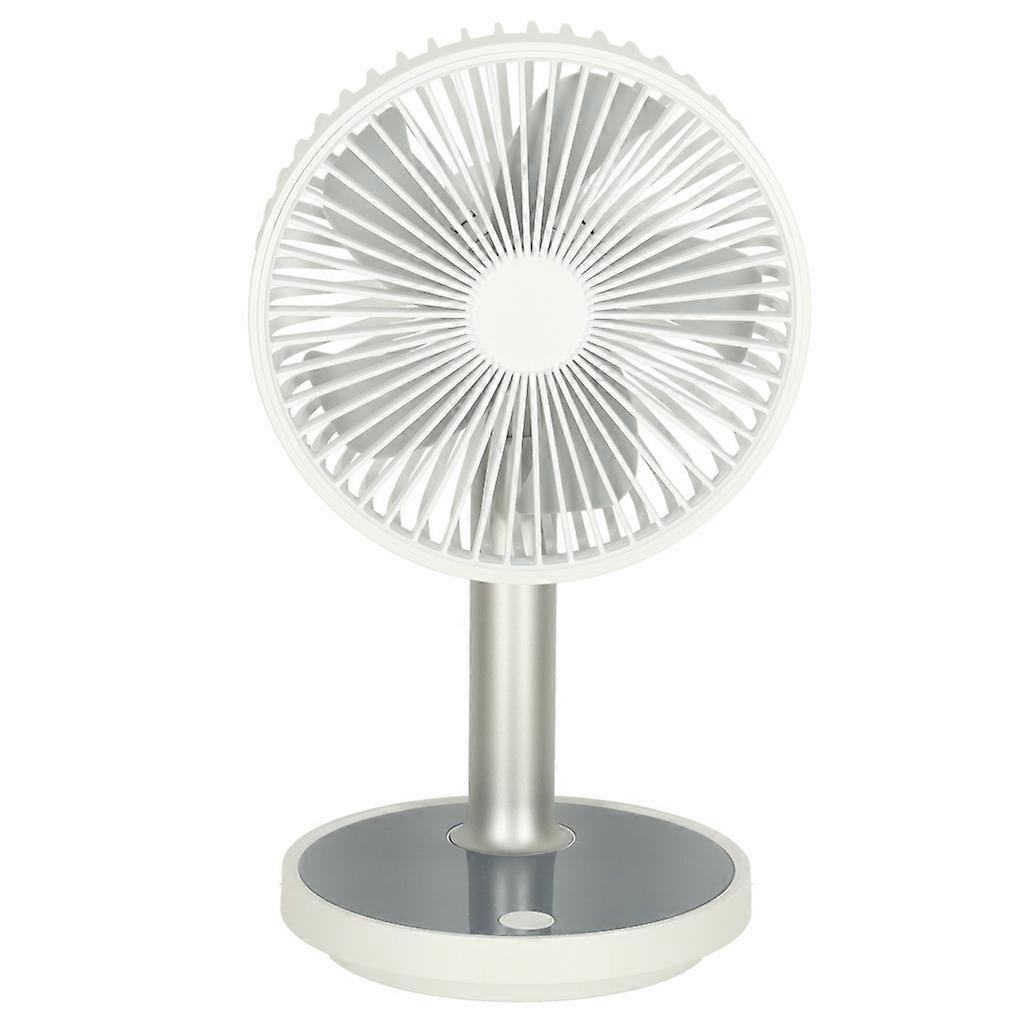 Standing fan on one leg white
