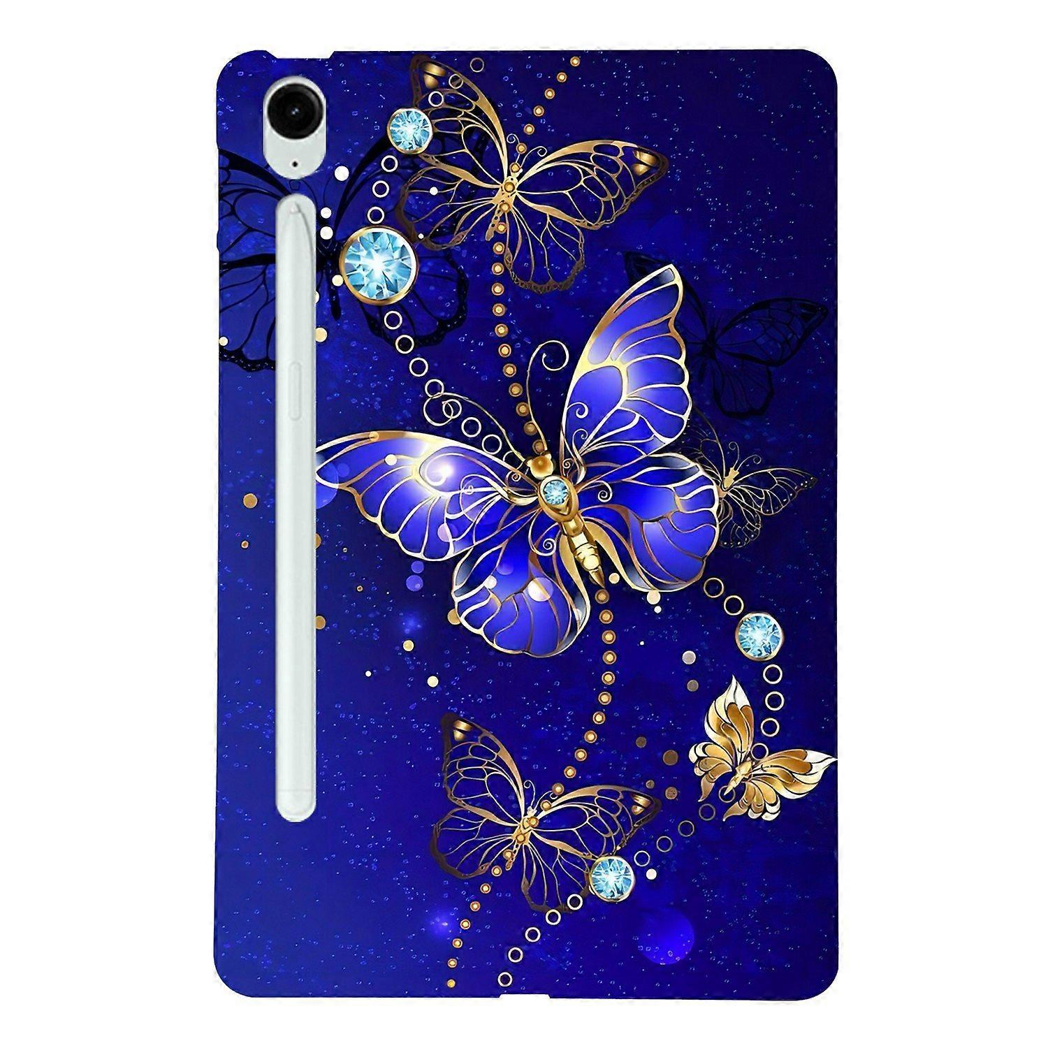 For Samsung Galaxy Tab S10 FE+ TPU Case Pattern Printing Slim Tablet Protective Cover