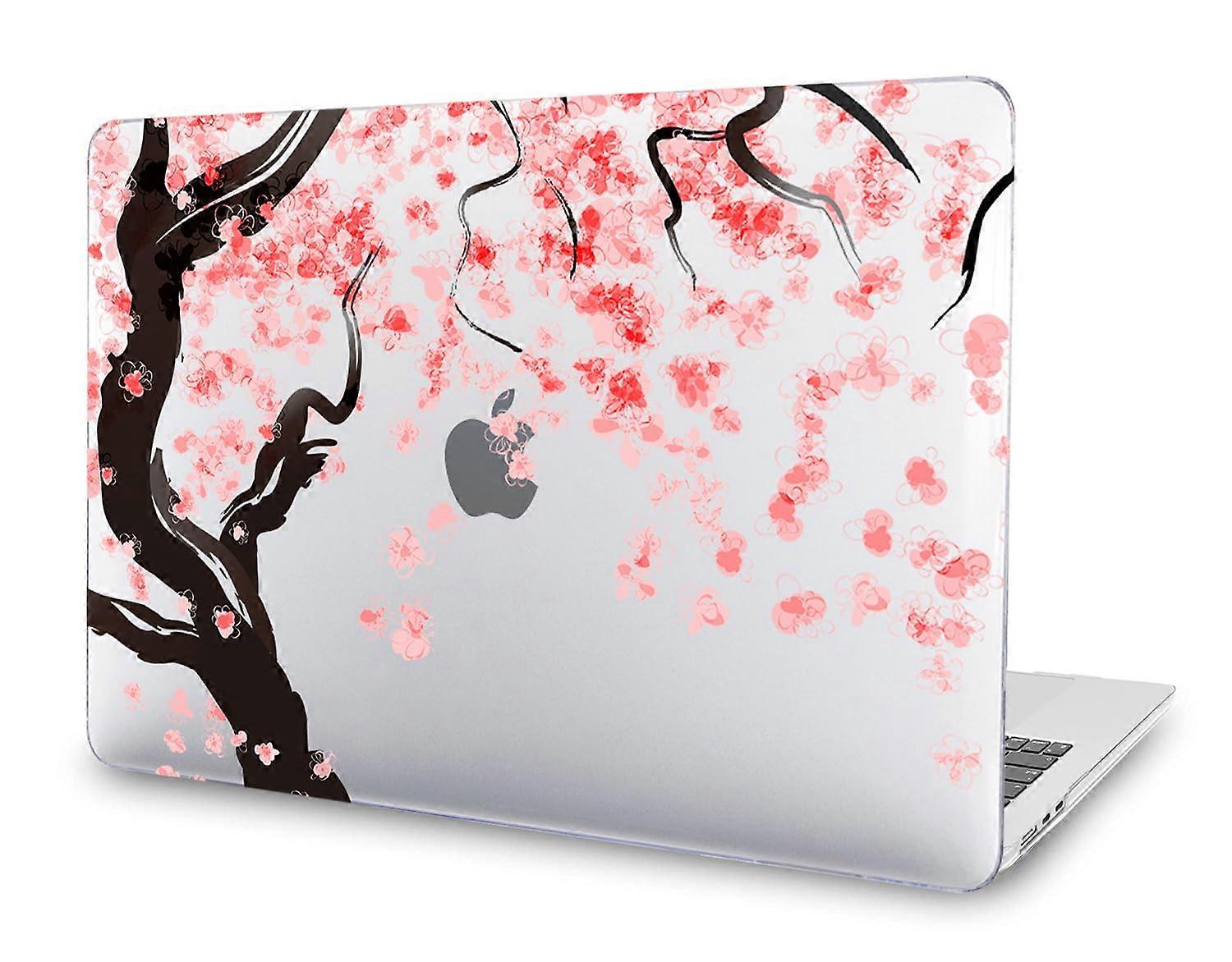Hard Shell Case Cherry Tree Design, Full Body Protective Cover for MacBook Air 13 Inch M1