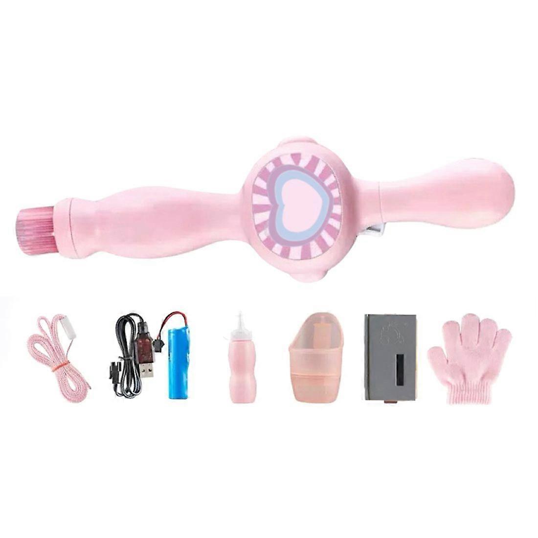 Bubble Machine Elastic Bubble Fog Wand with Magic Effect Portable Bubble Blower for Parties (Include