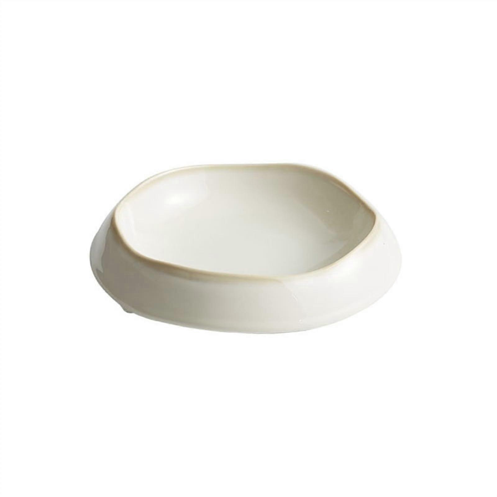 Ceramic Dinner Plates 5.5 Inch Stackable MultiPurpose Serving Plate Dishwasher Microwave Safe