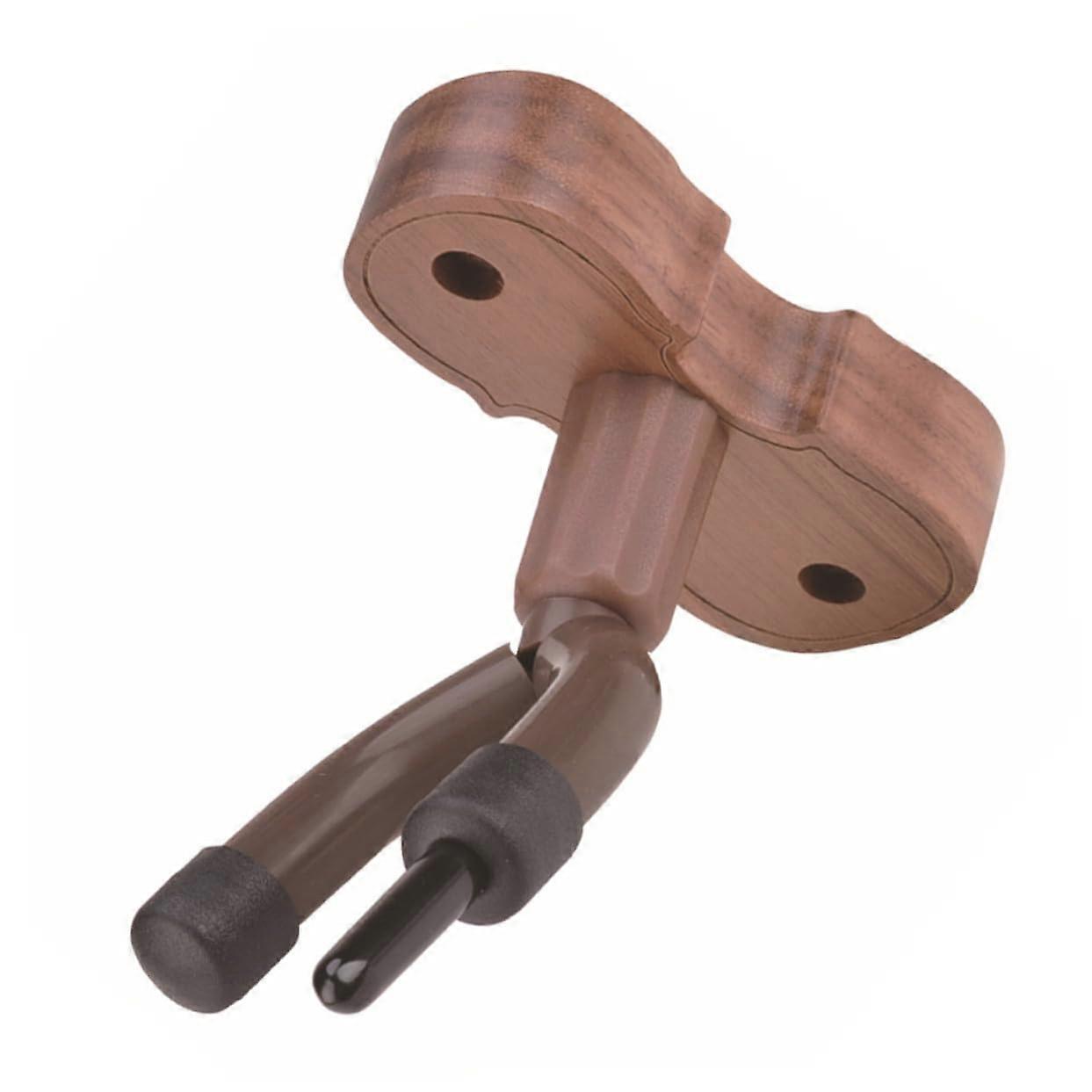 Violin Wall Mount Hanger with Protective Surface, SpaceSaving Display Hook for Home or Studio