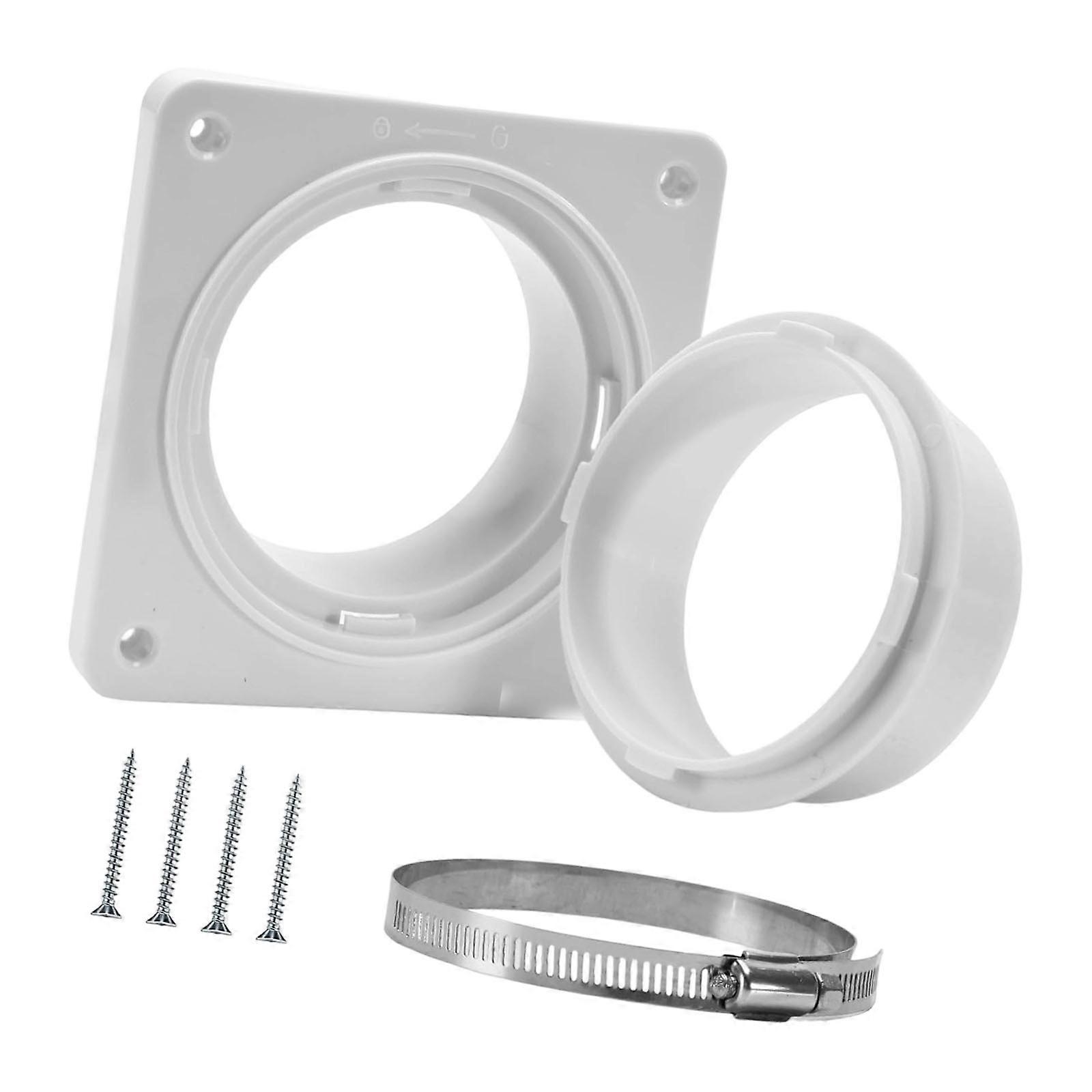 Multiplefunction Multiple Purpose Dryer Vent Set Including Safety Clamps For Secure On 4inch Pipes Ideal for Dryer Bathroom Multicolor