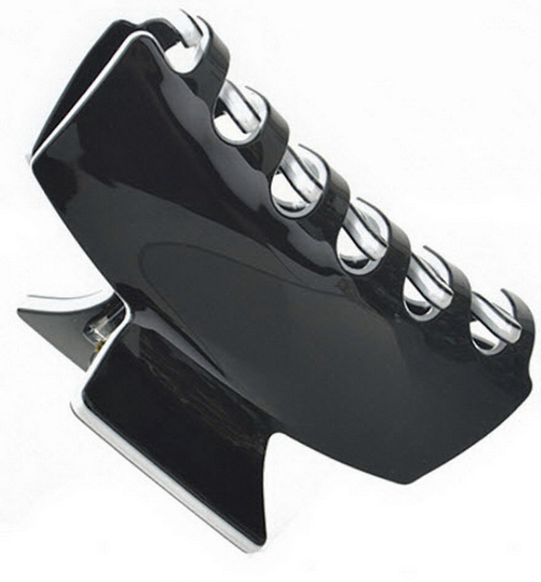 Acrylic Rectangular Hair Clip 7.8cm Medium Ponytail Holder for Secure and Versatile Styling