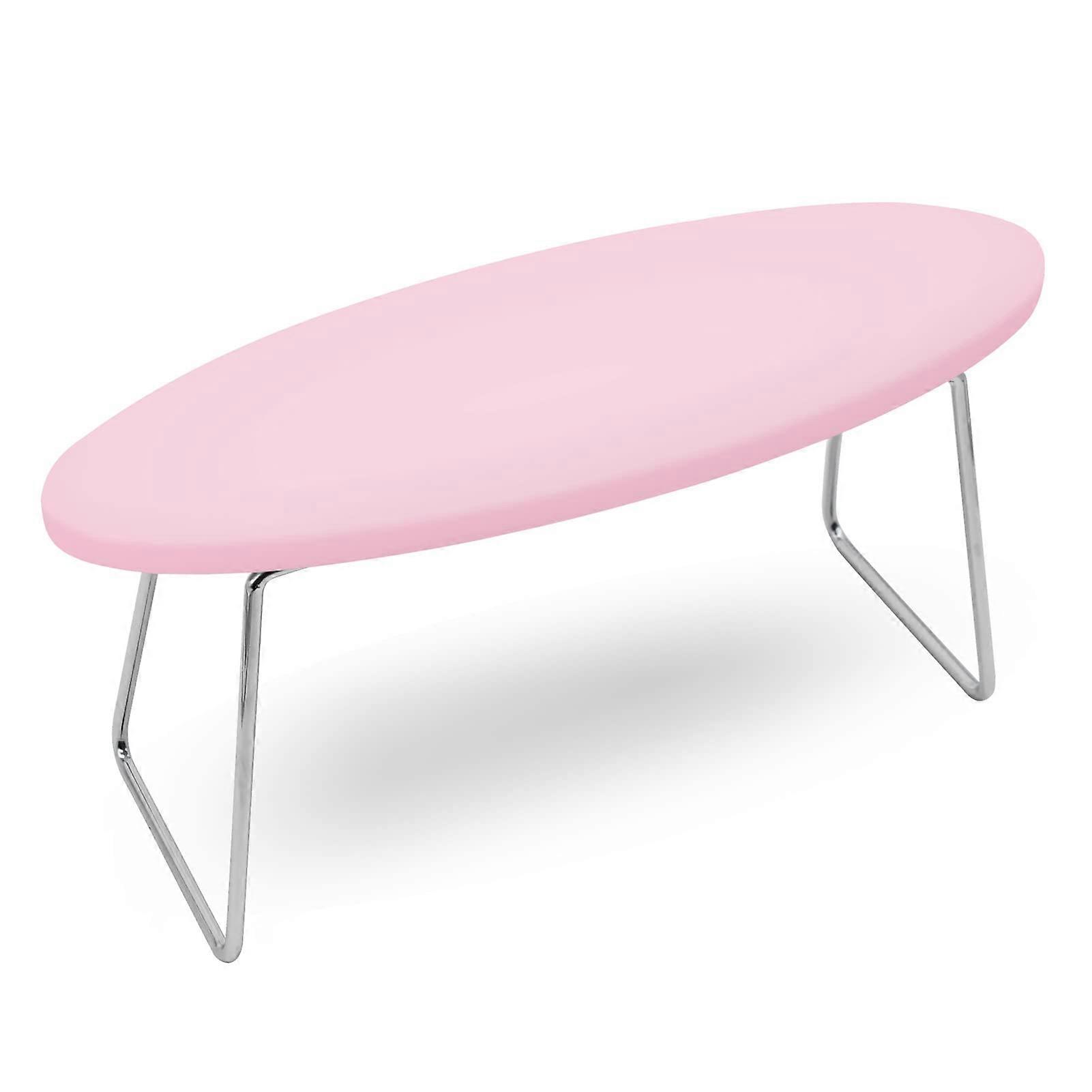 Nail Arm Rest Microfiber Leather with Comfortable Wrist Support for Nail Salon Technicians Pink