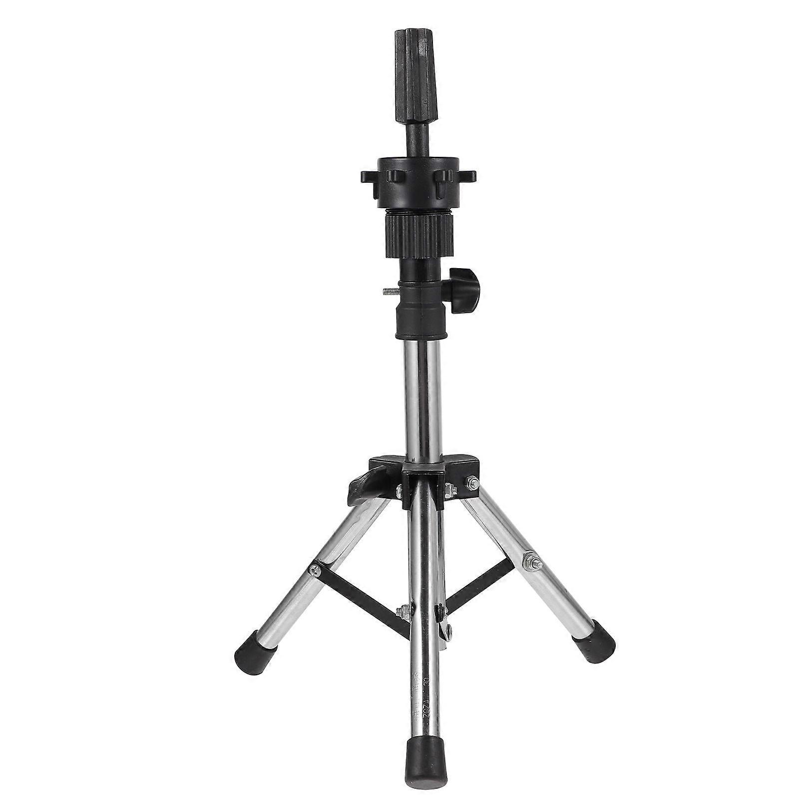 Wig Stand Mannequin Tripod Telescopic Wigs Making Styling Wig Head Stand