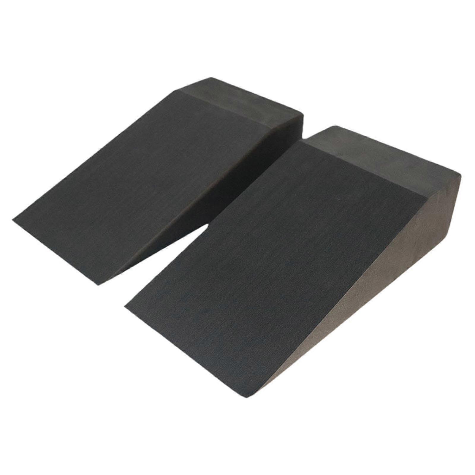 Adjustable Foam Squat Wedge Blocks Set for Calf Stretch, Balance Training and Pilates Exercises