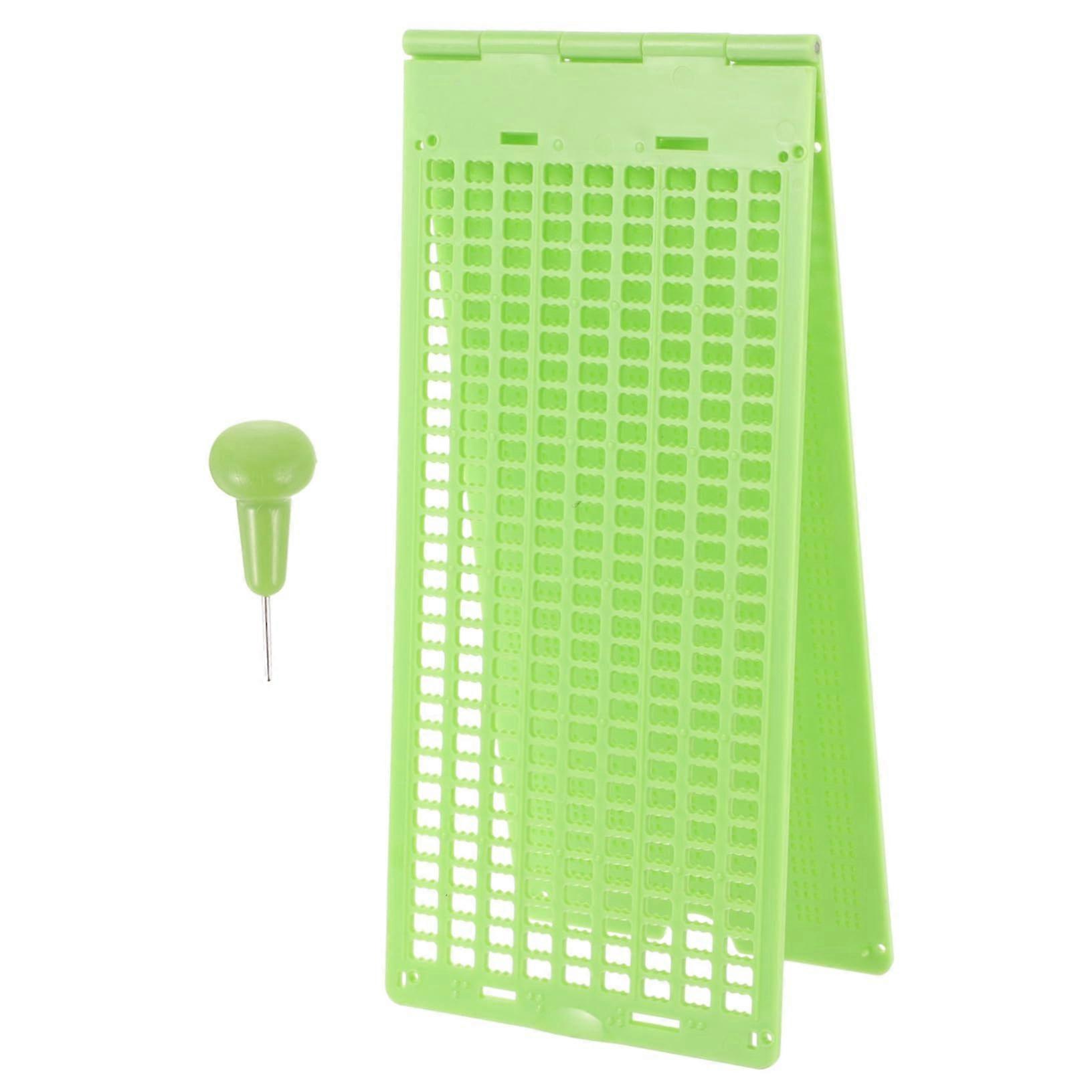 Braille Writing Kit with Durable Slate and Ergonomic Stylus for Blind Users Lightweight Set