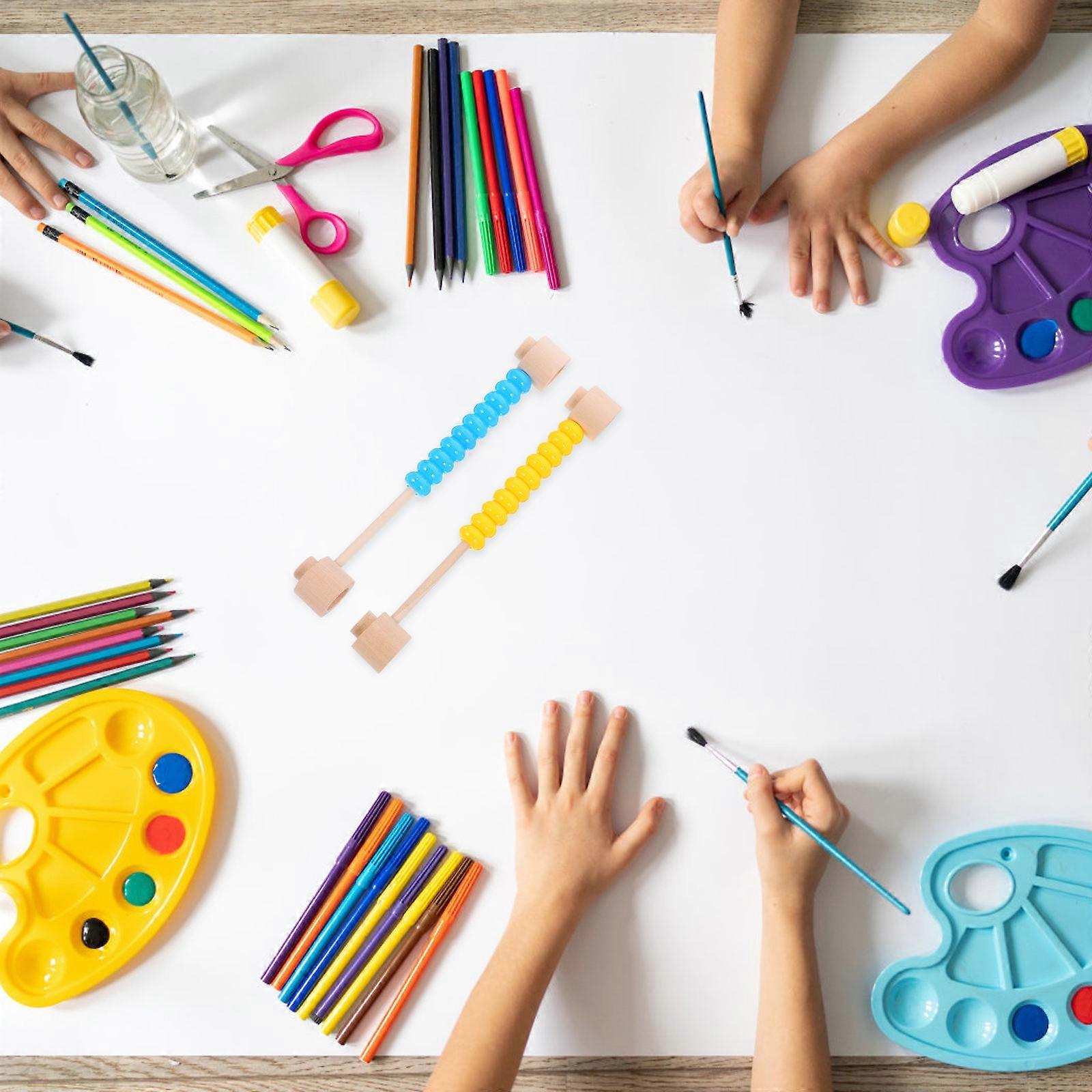 Counting Toy Busy Board Abacus Math Learning Tool 2Pcs for Kids Playing