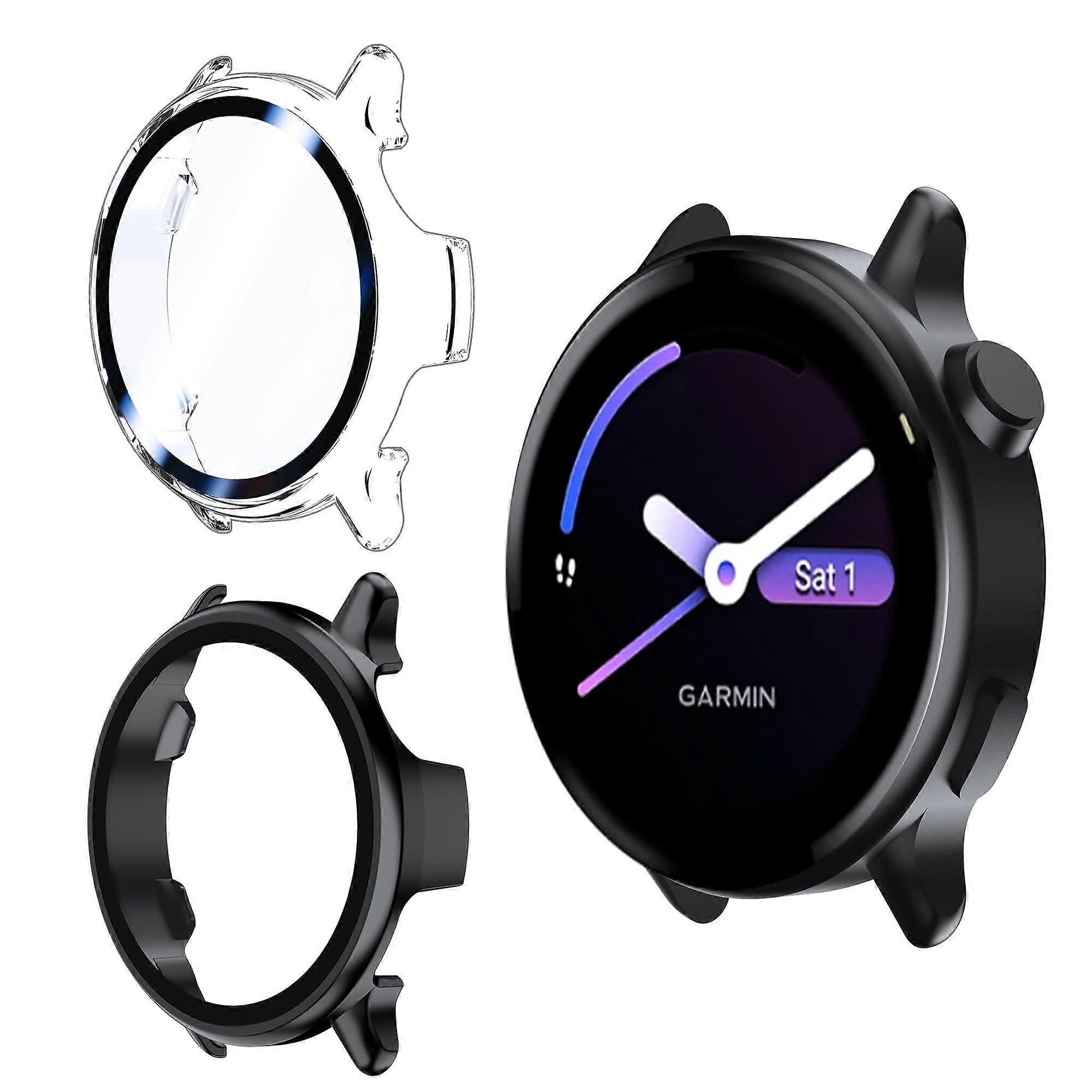 Smartwatch Screen Protector Case for Garmin Vivoactive 6, Full Coverage ScratchResistant Shell