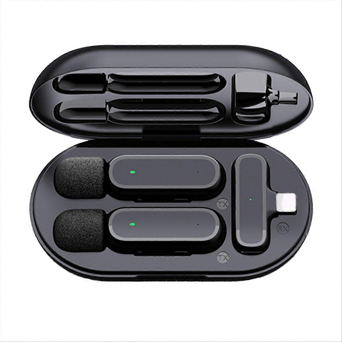 Wireless Microphone K61 Dual Mic for Plug