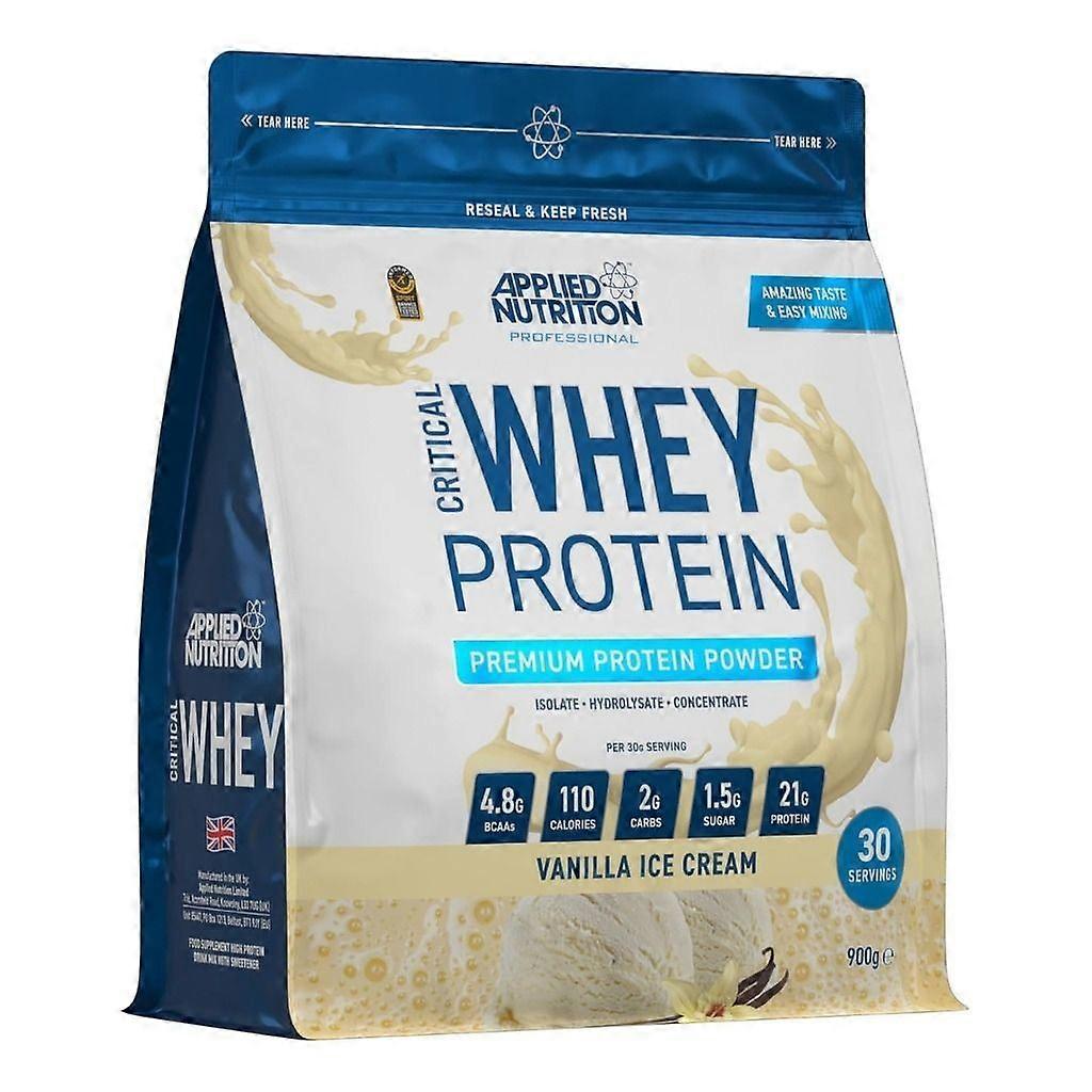 Applied Nutrition Critical Whey Vanilla Ice Cream 900g