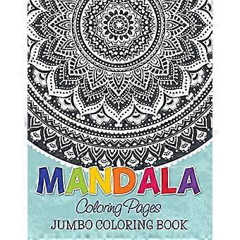 mandala målarbok: jumbo målarbok