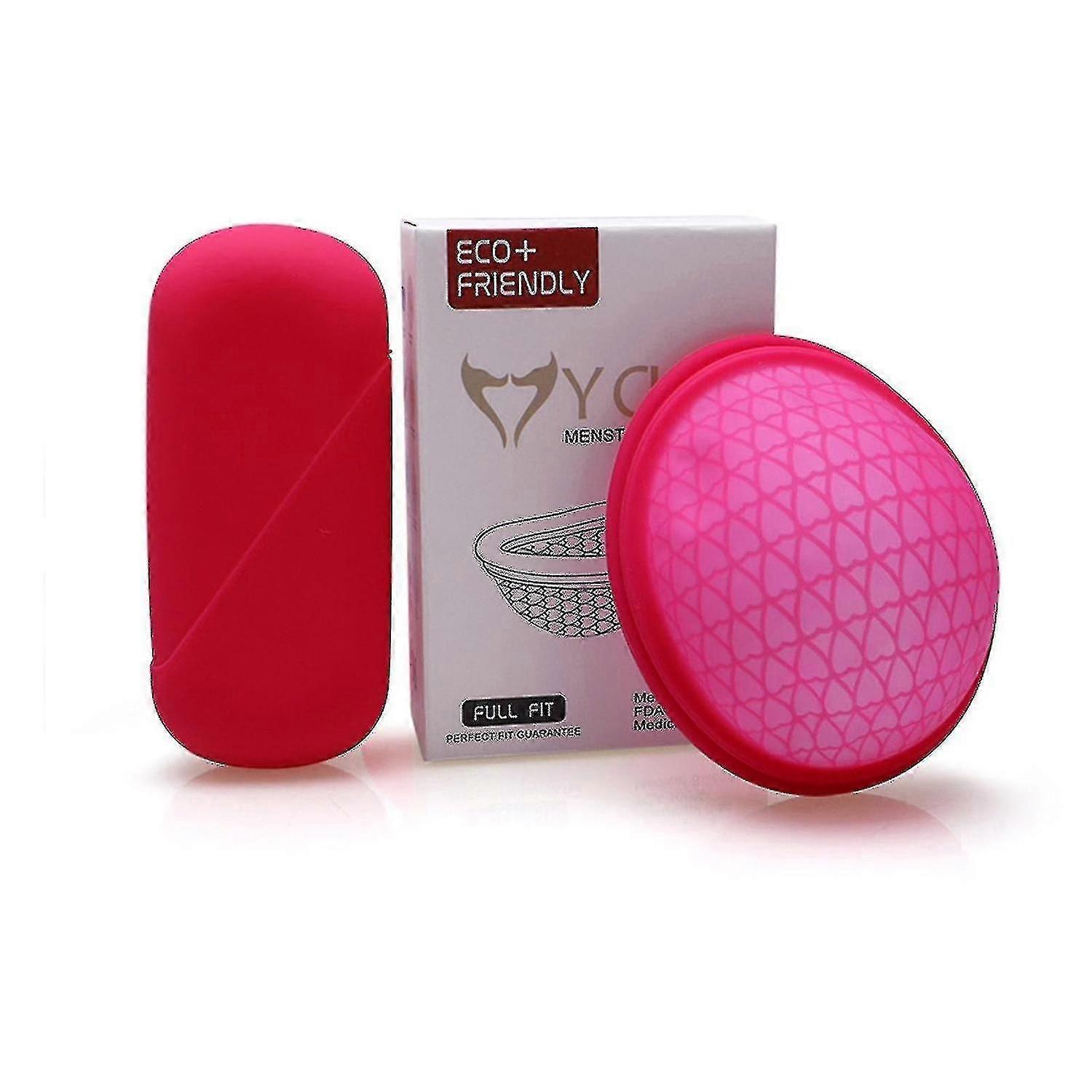 Silicone Menstrual Disk Reusable Menstrual Disc Set Menstrual Cup And Storage Box