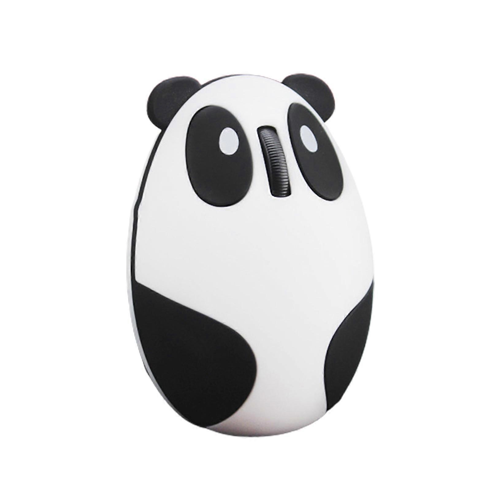 Universal 2.4GHz Wireless Rechargeable Cute Panda Pattern Mouse for PC/Computer