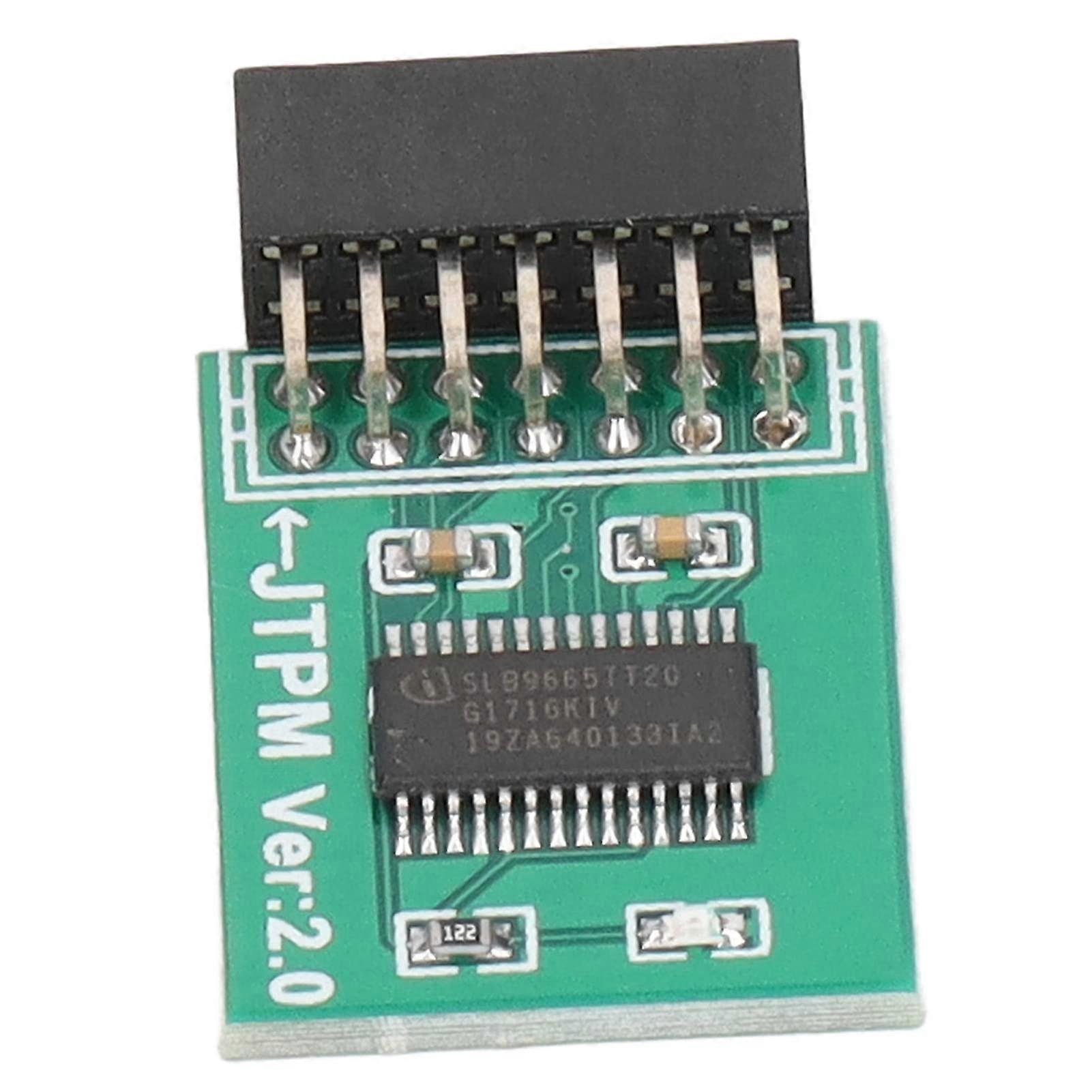 TPM 2.0 Module with 14Pin LPC Interface for Windows 11 Secure Boot and Hardware Key Protection