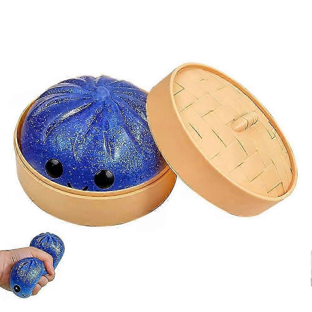 Glitter Dumpling Squishy Box Angst Lindring Fidget Dekompression Dej