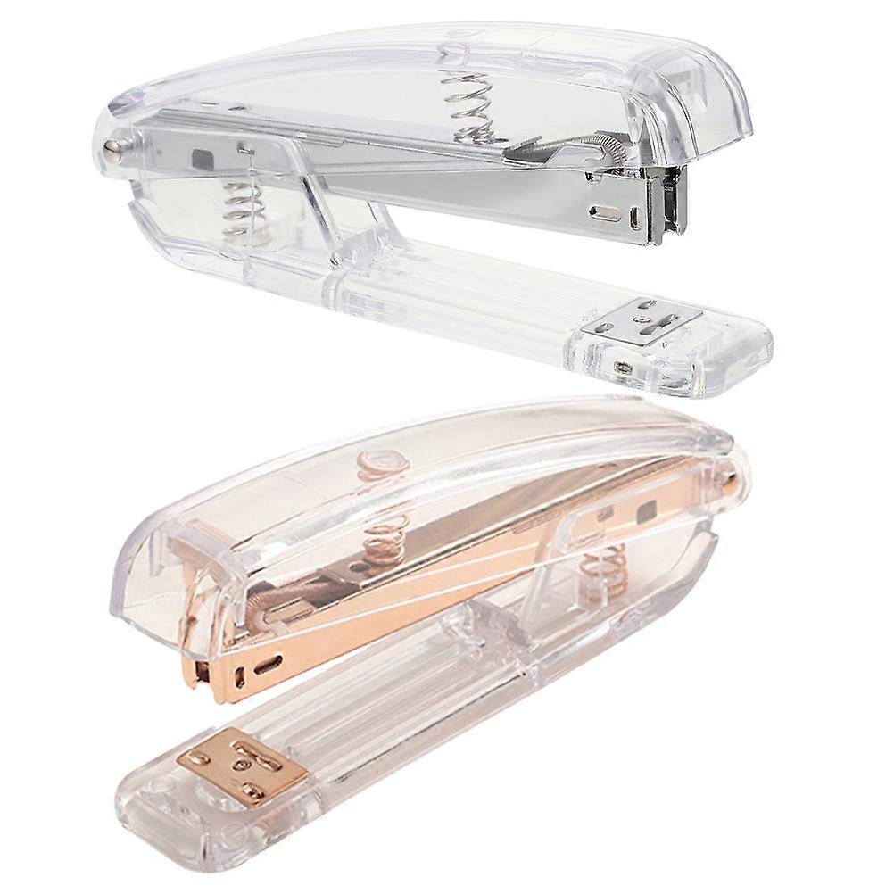 Small Staplers -Function Office Staplers for Desk 2Pcs Set
