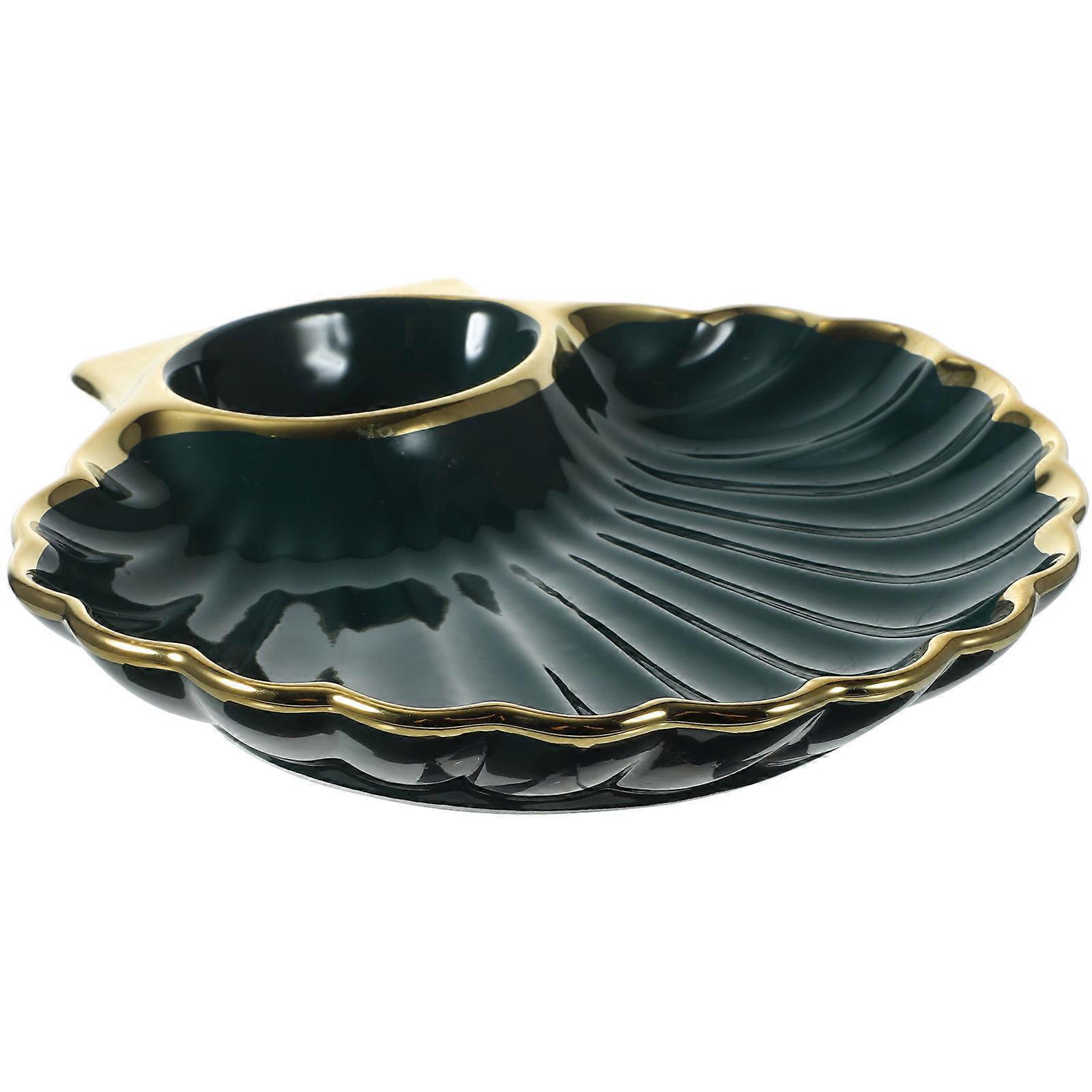 Ceramic Dumpling Plate for Practical 3Pcs Set