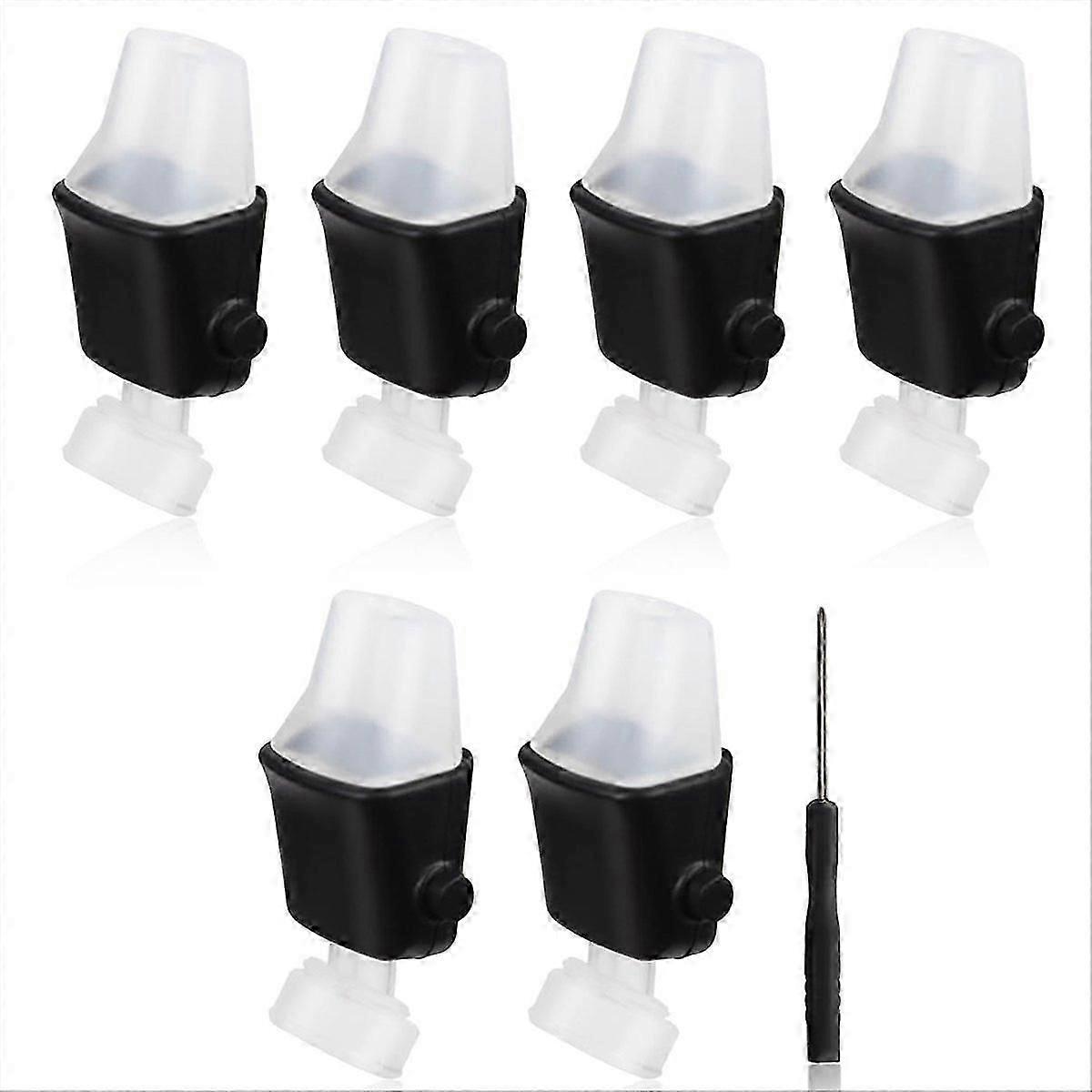6pcs Replacement Spout for ,Soft Lids Replacement Silicone