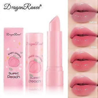 Bálsamo labial com gloss que muda de cor, hidratante labial com cor, batom para um rubor natural, kit de maquiagem para festa para mulheres.