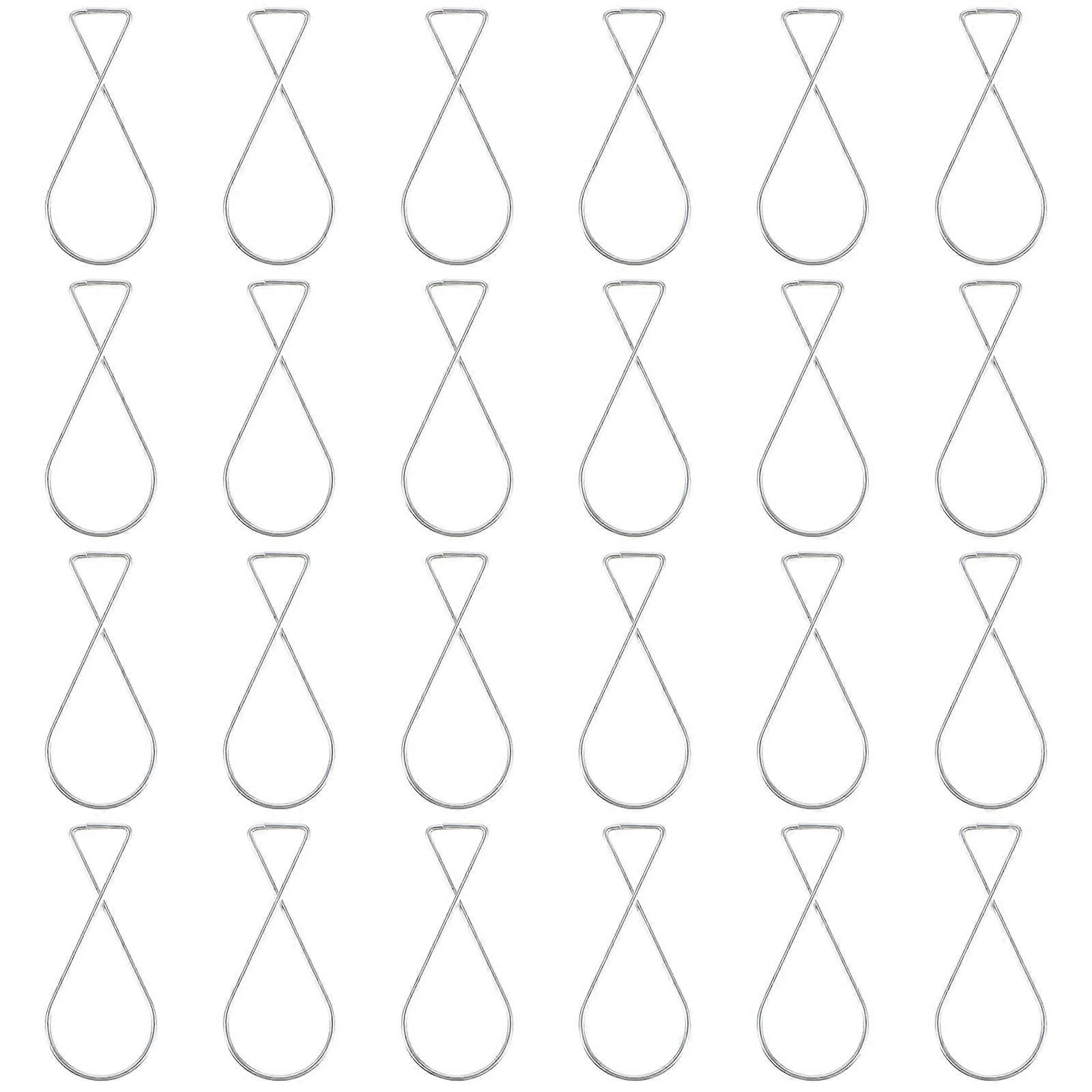 Metal Ceiling Hooks for Hanging Drop Ceiling Hooks 100Pcs Silver