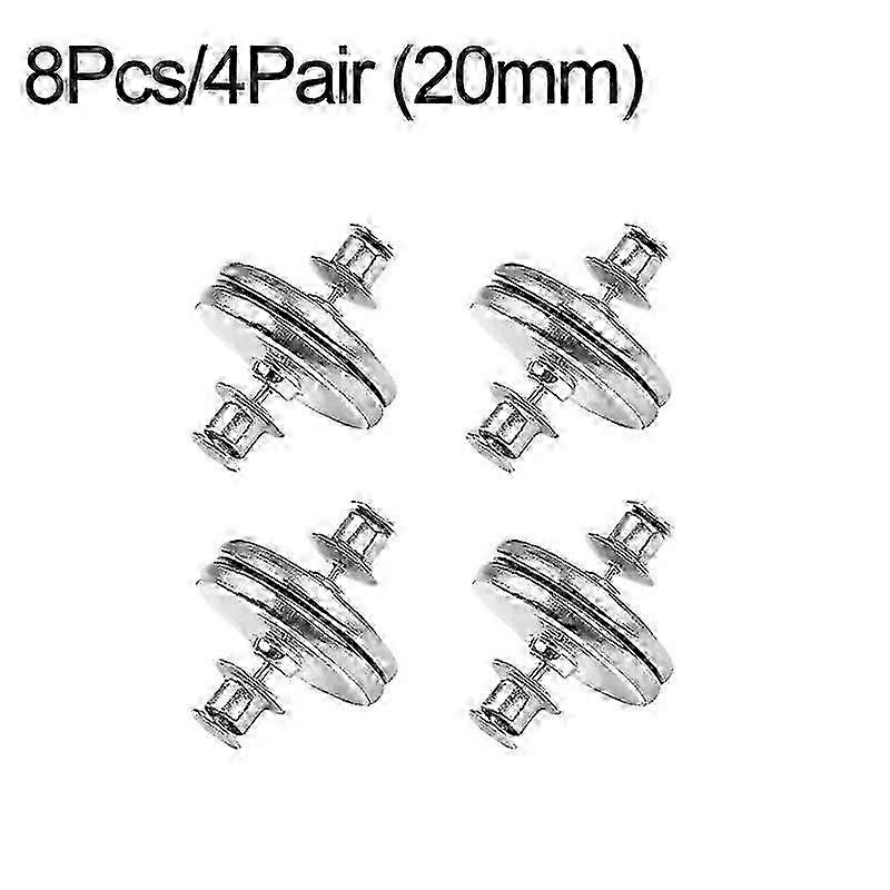 Magnetic Adjustable Curtain Tiebacks Holdbacks Set (4 Or 8 Pack)