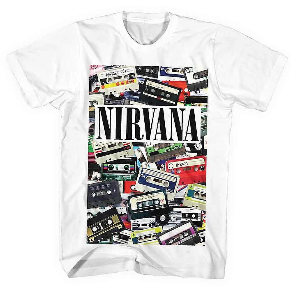 Nirvana Unisex T-Shirt: Cassettes