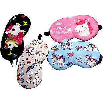 4pcs Eye Patch Sleep Eye Patch Sleep Mask Blindfold Glasses Cartoon Eye Mask Cartoon Eye Patch