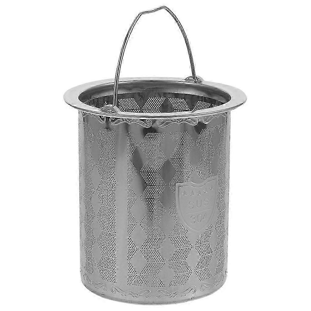 Fine Mesh Tea Strainer, Stainless Steel Loose Leaf Tea Infuser, Compact Tea Filter for Tea Lovers, 2.75x2.40x2.40 inches, Silver