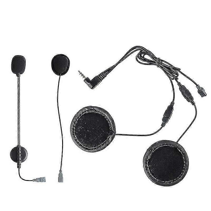 Microfono e auricolare Motociclo Interphone Casco Interfono per Ejeas E6