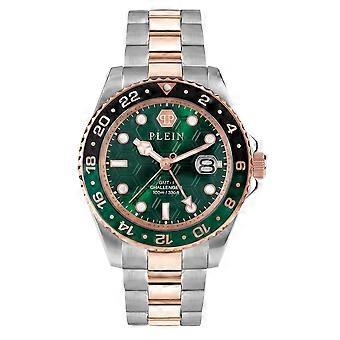 Philipp Plein Men's Watch Analog Quartz GMT-I CHALLENGER PWYBA0623 Stainless Steel