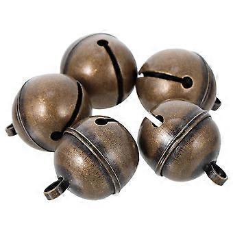 Copper Bells Key Chain Pendants for Decor 5Pcs Elegant Vintage Accessories