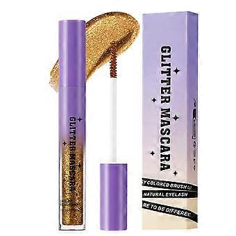 Waterproof Glitter Mascara, Long Lasting Sparkle, Smudgeproof 8g, Ideal for Parties and Weddings